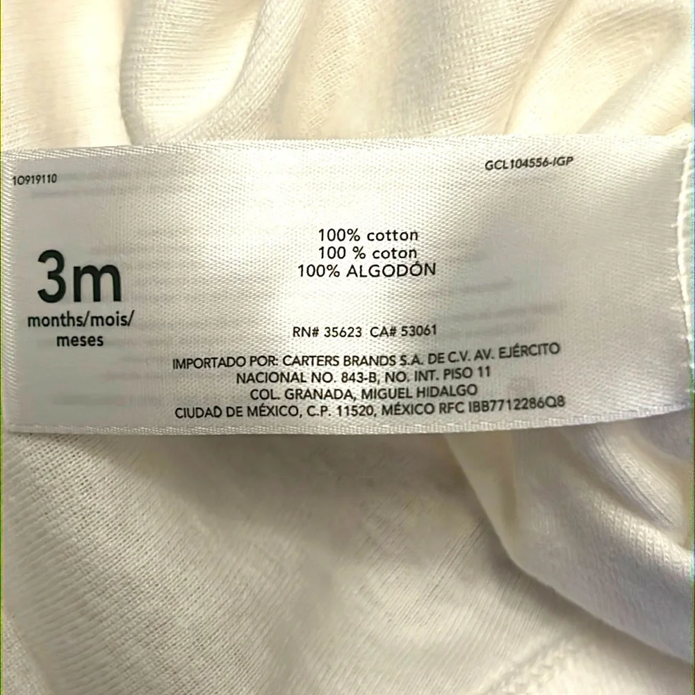 HOPPY EASTER Newborn 2 piece outfit * Short Sleeve Onesie * pair of Long Pants * - Picture 7 of 12